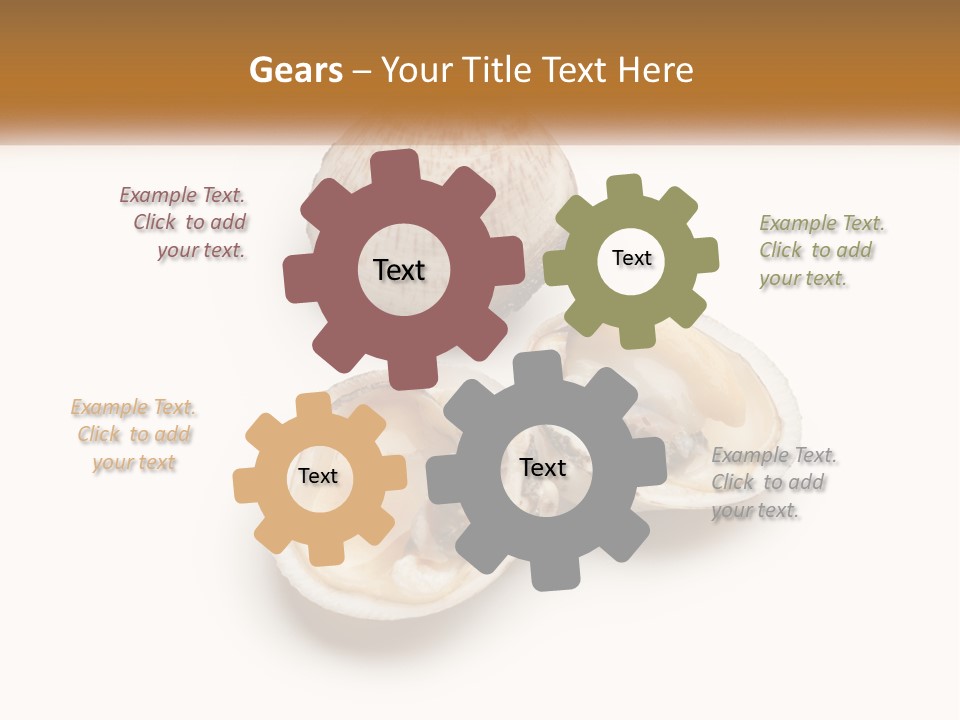 European Edible Mollusk PowerPoint Template