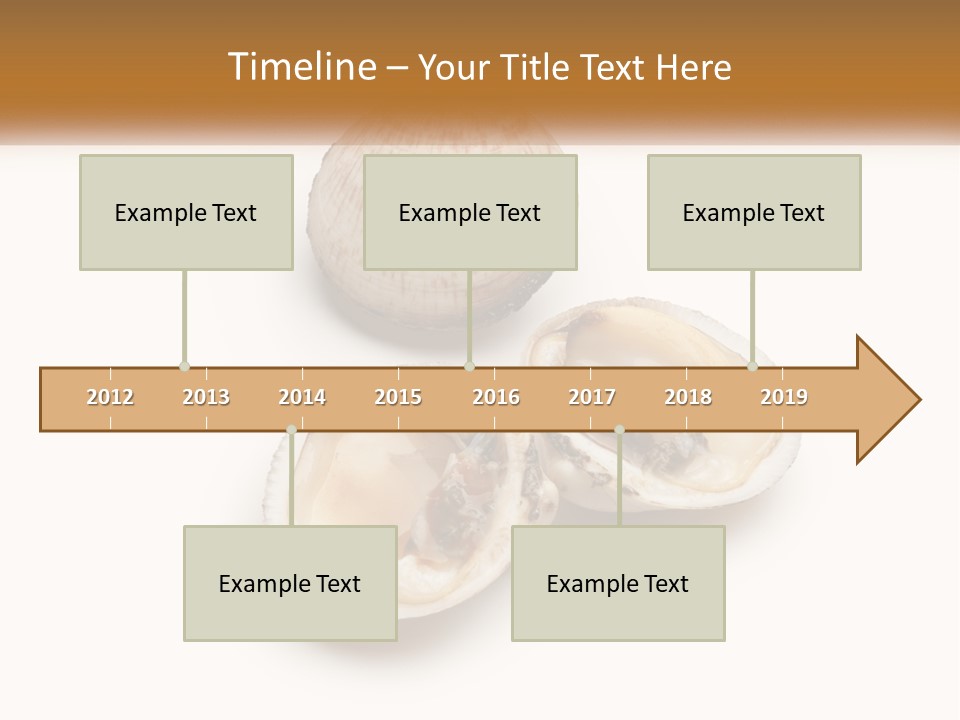 European Edible Mollusk PowerPoint Template