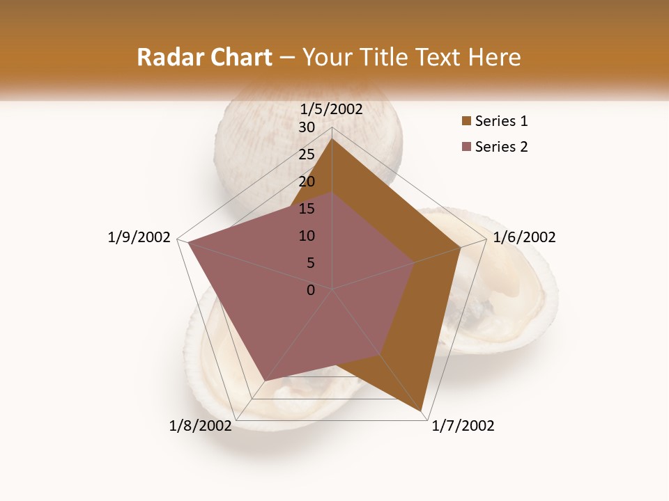European Edible Mollusk PowerPoint Template