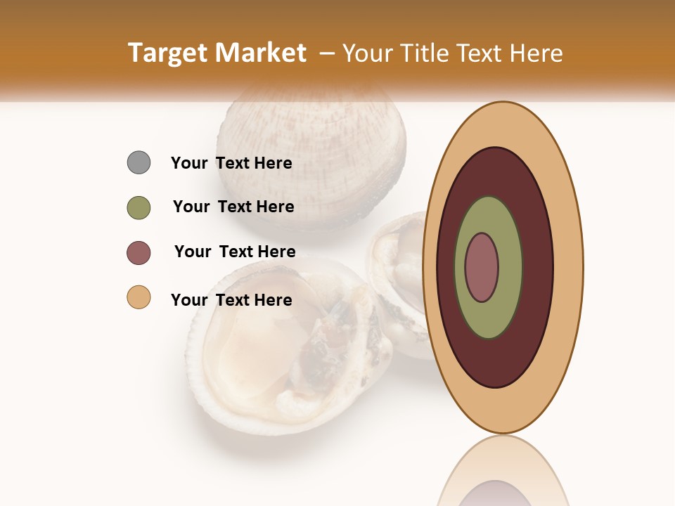 European Edible Mollusk PowerPoint Template