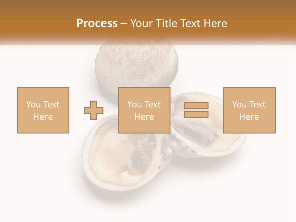 European Edible Mollusk PowerPoint Template