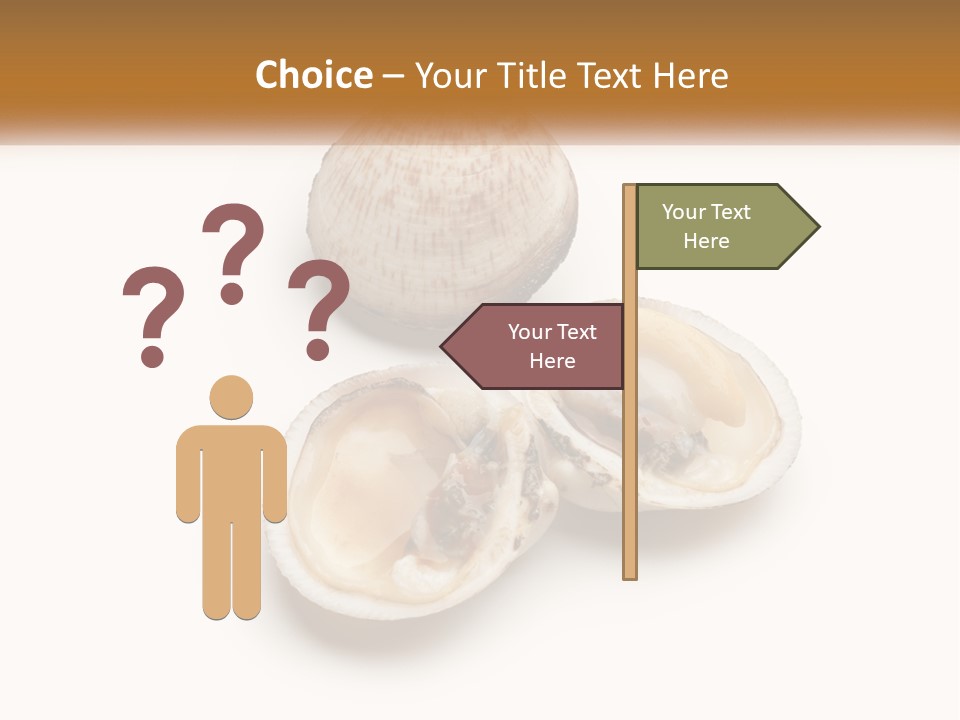 European Edible Mollusk PowerPoint Template