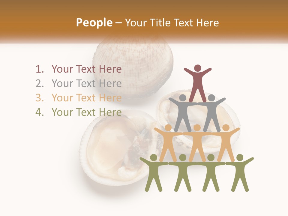 European Edible Mollusk PowerPoint Template