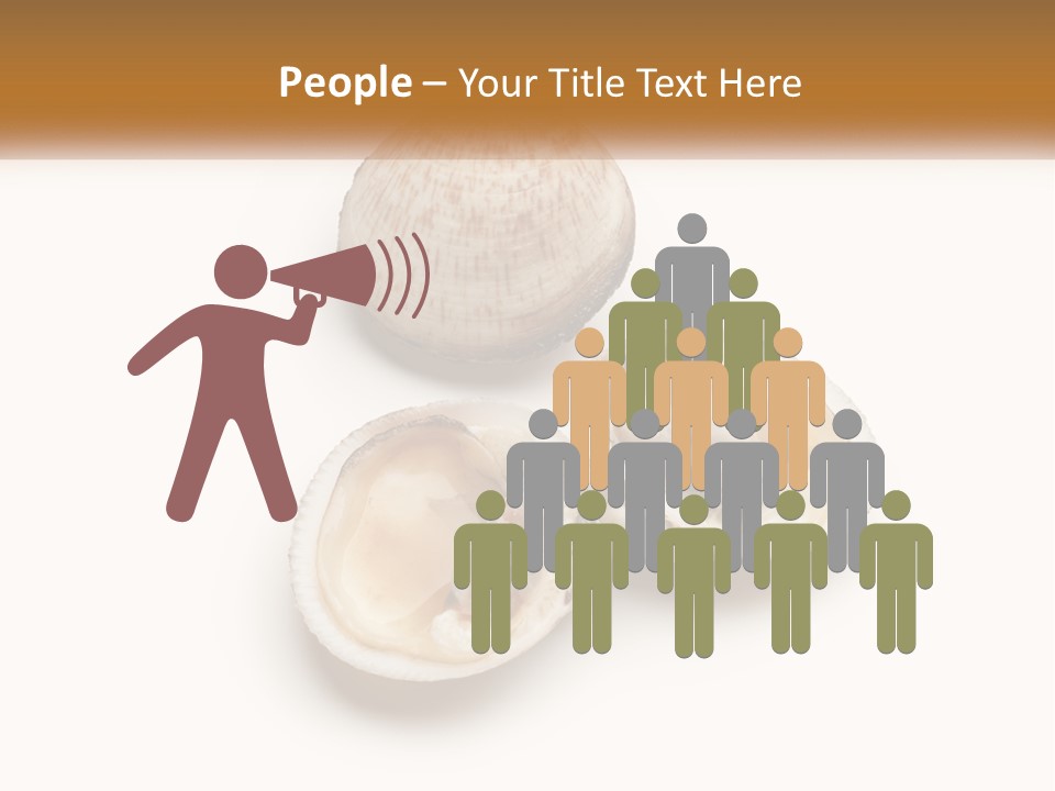 European Edible Mollusk PowerPoint Template