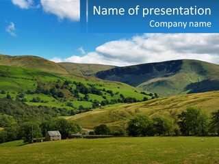 Grass National Countryside PowerPoint Template