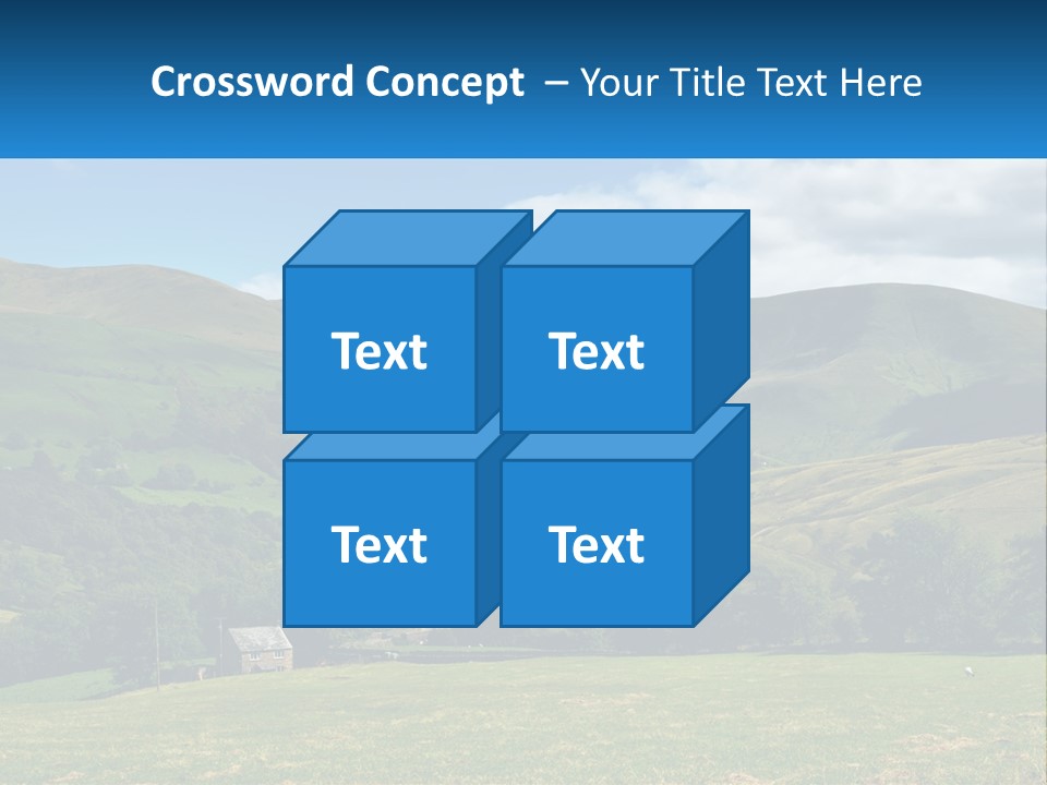 Grass National Countryside PowerPoint Template