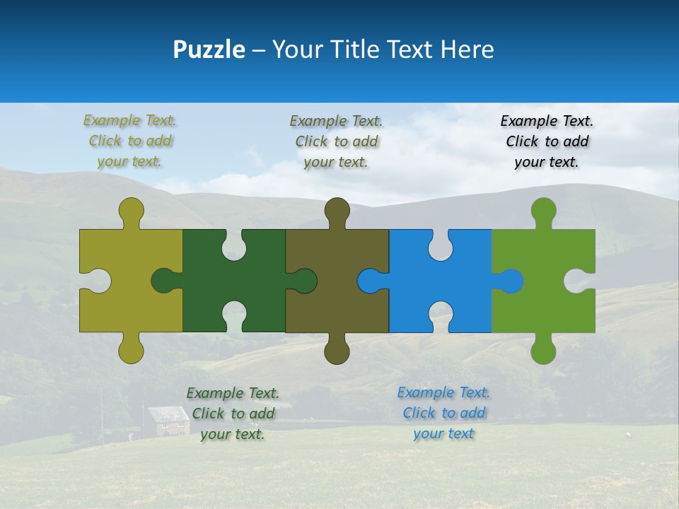 Grass National Countryside PowerPoint Template