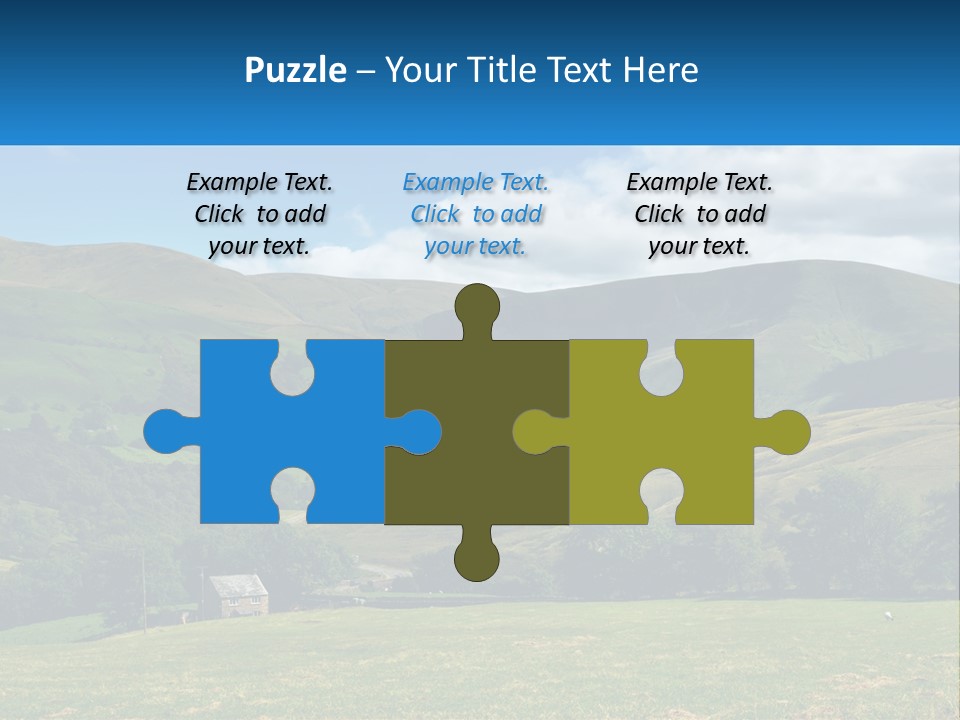 Grass National Countryside PowerPoint Template