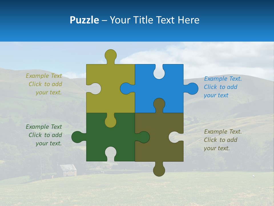 Grass National Countryside PowerPoint Template