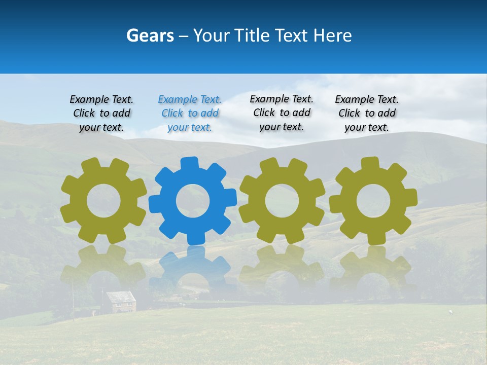 Grass National Countryside PowerPoint Template