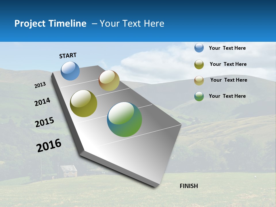 Grass National Countryside PowerPoint Template