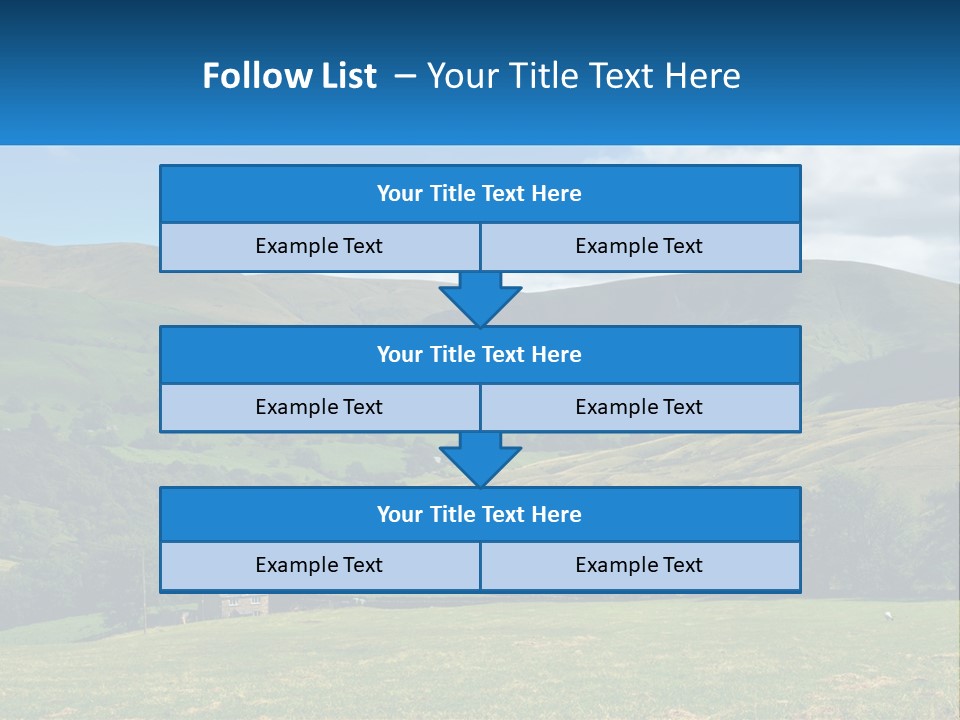 Grass National Countryside PowerPoint Template