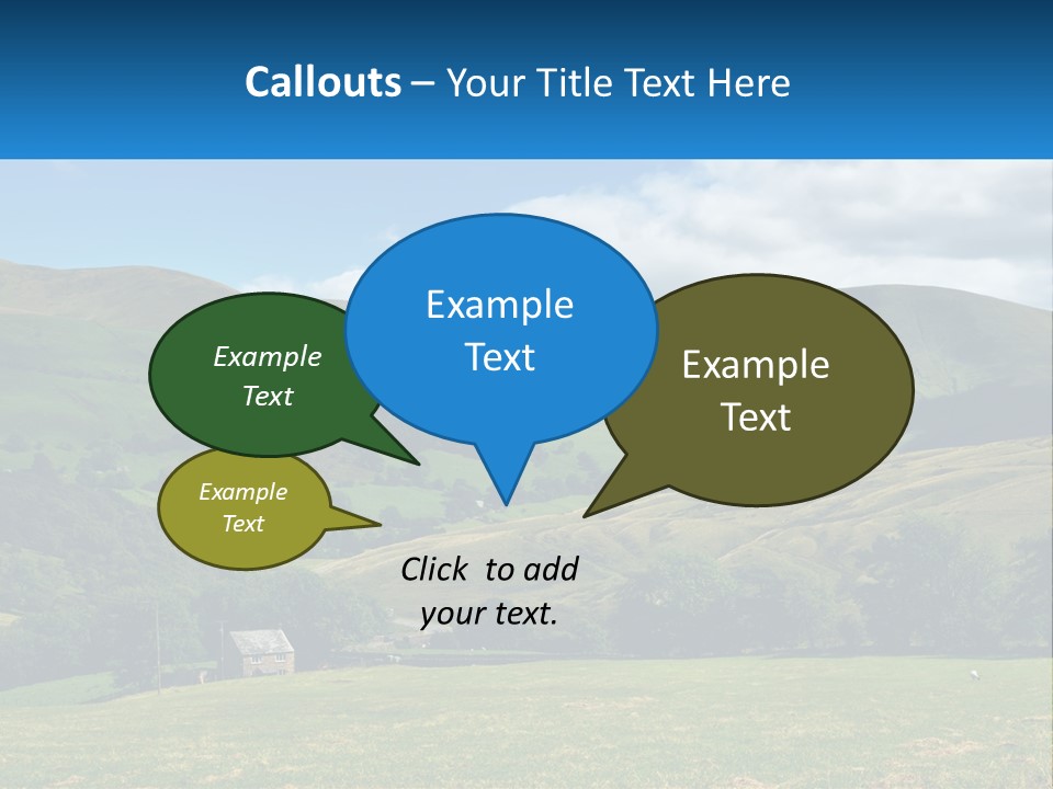 Grass National Countryside PowerPoint Template