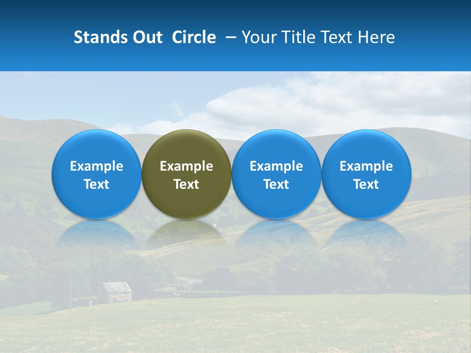 Grass National Countryside PowerPoint Template