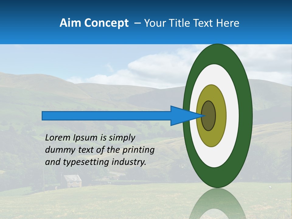 Grass National Countryside PowerPoint Template