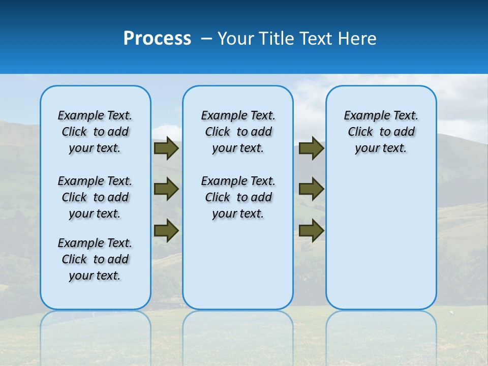 Grass National Countryside PowerPoint Template