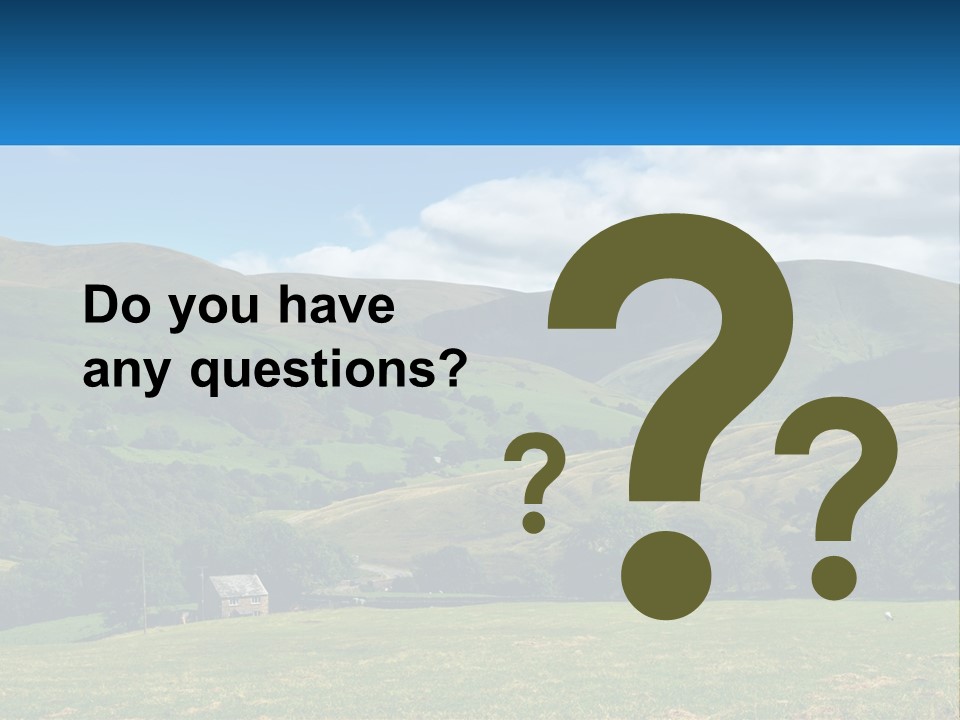 Grass National Countryside PowerPoint Template