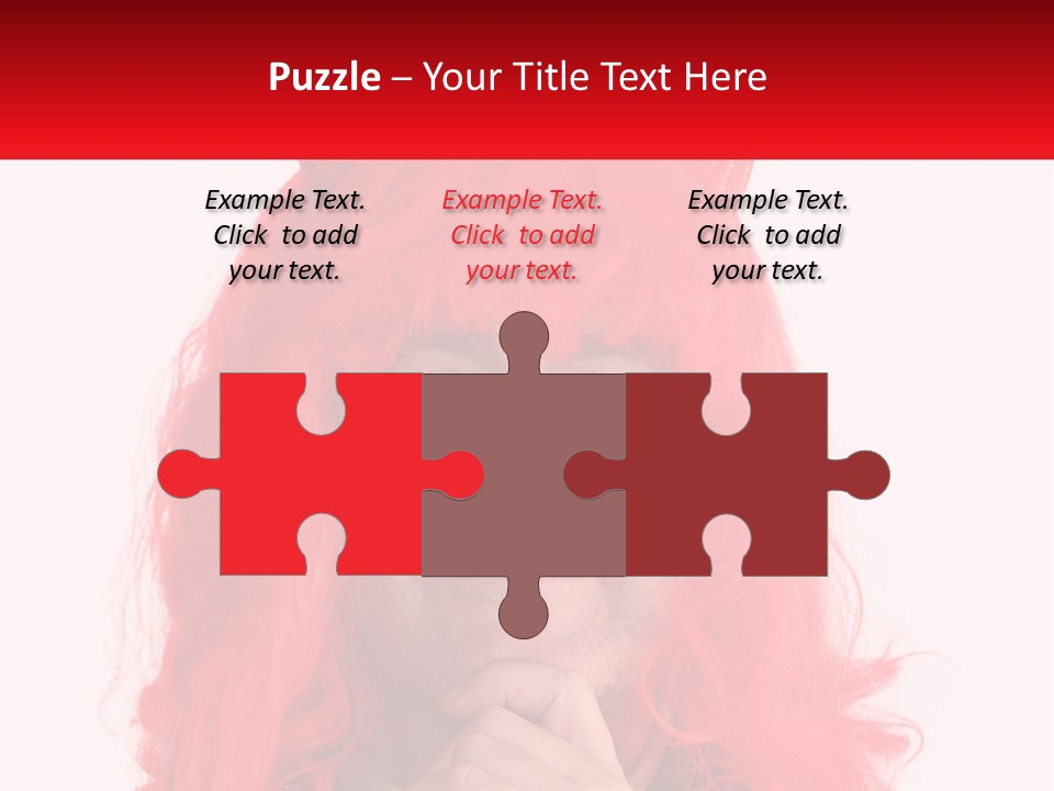 Sneer Evil Face PowerPoint Template