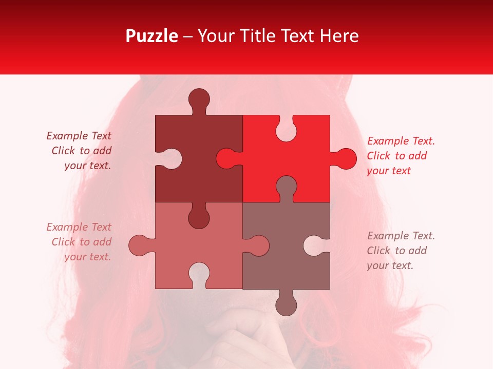 Sneer Evil Face PowerPoint Template