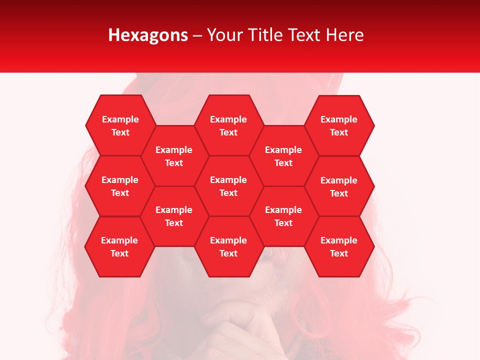 Sneer Evil Face PowerPoint Template