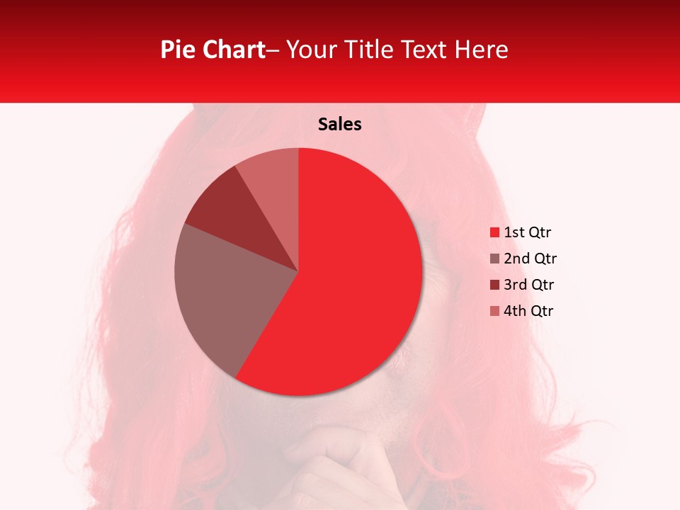 Sneer Evil Face PowerPoint Template