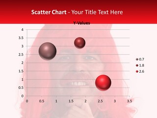 Sneer Evil Face PowerPoint Template