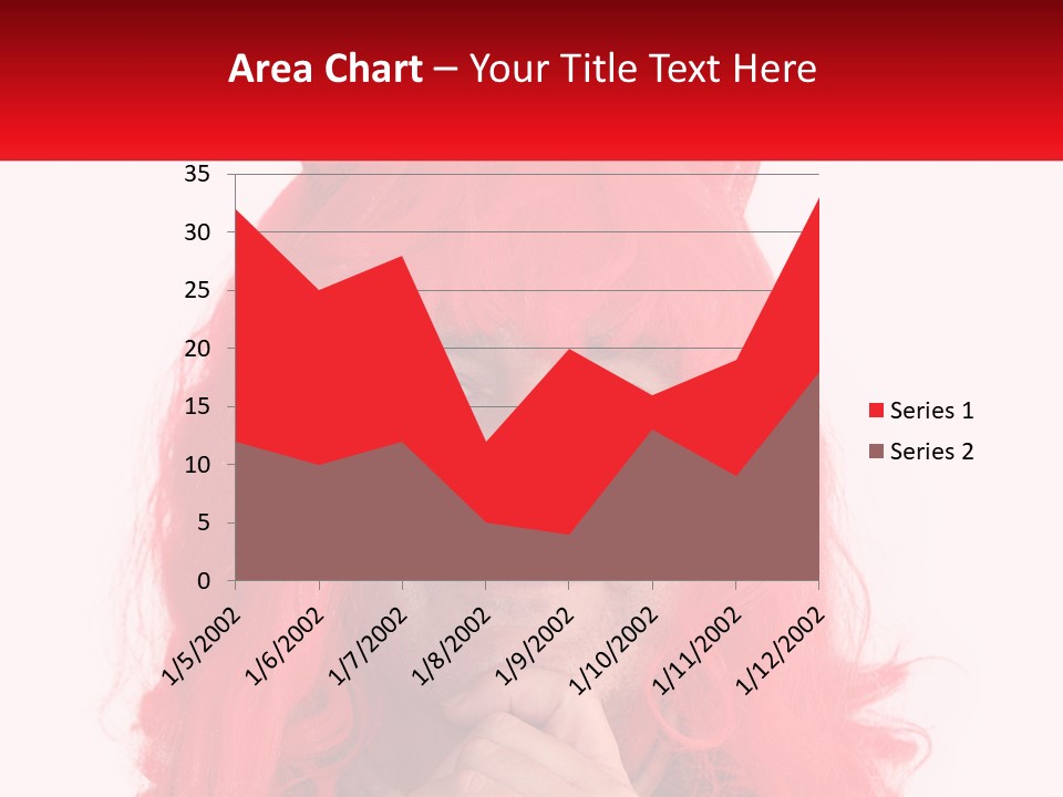 Sneer Evil Face PowerPoint Template