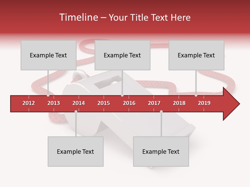 String Closeup Judge PowerPoint Template