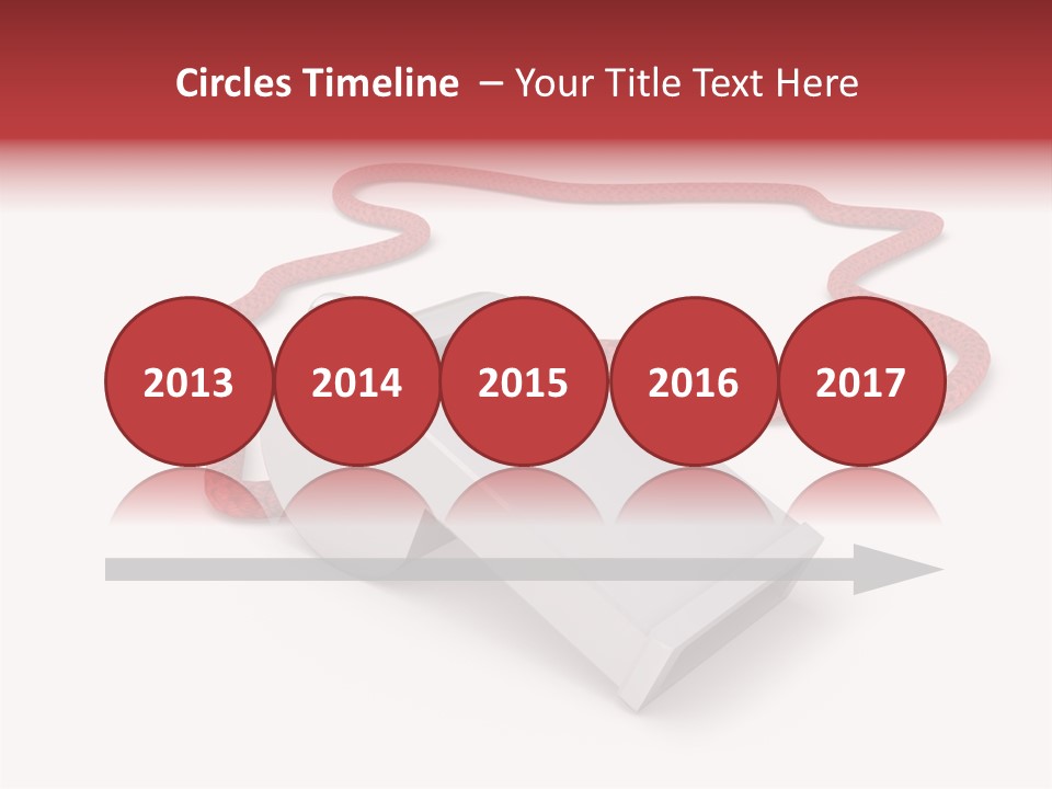 String Closeup Judge PowerPoint Template