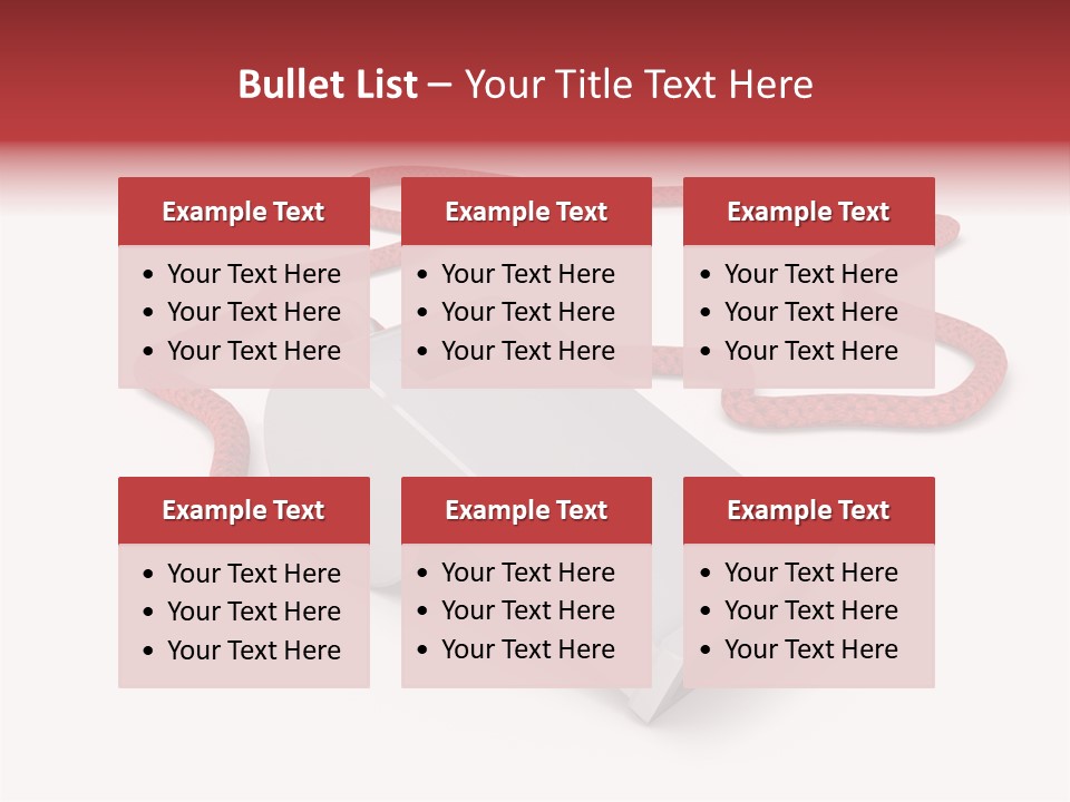 String Closeup Judge PowerPoint Template