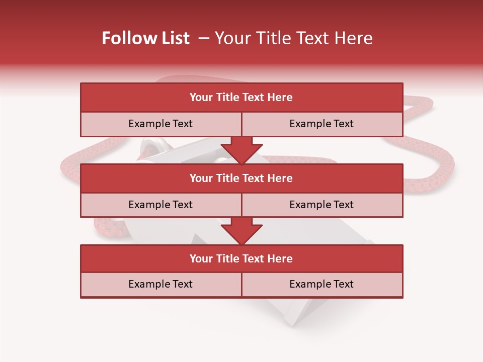 String Closeup Judge PowerPoint Template