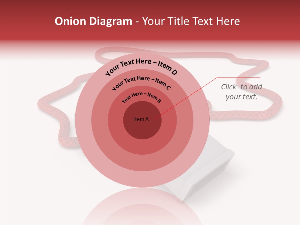String Closeup Judge PowerPoint Template