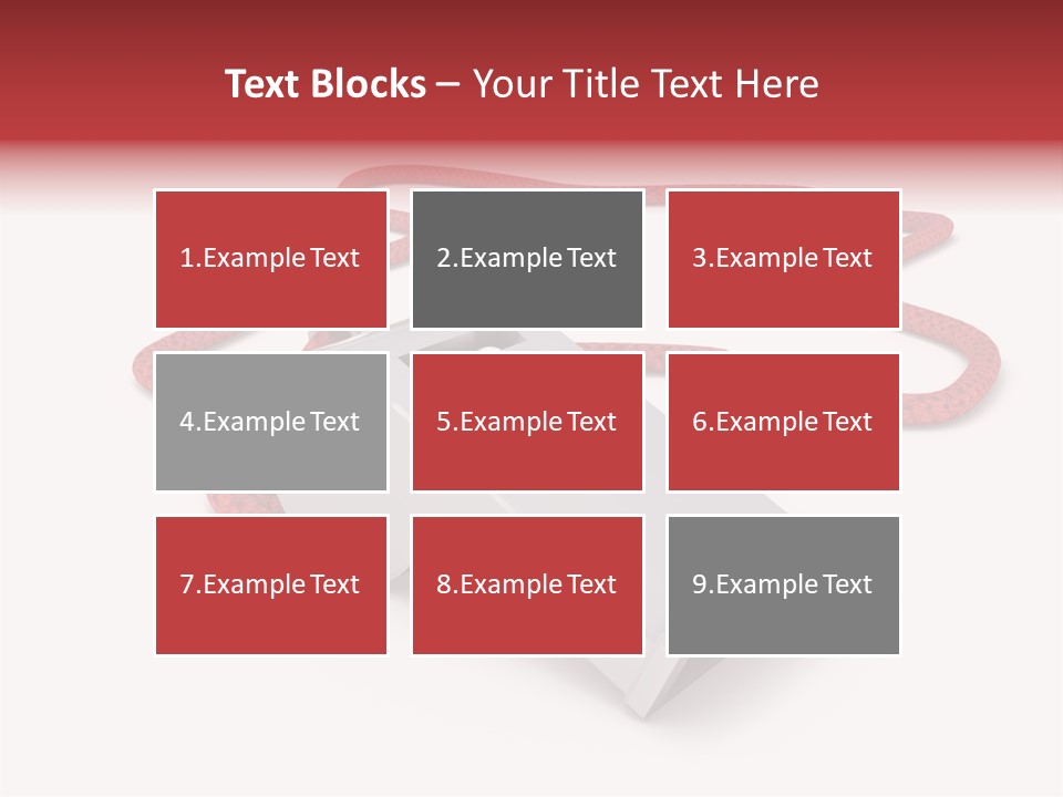 String Closeup Judge PowerPoint Template