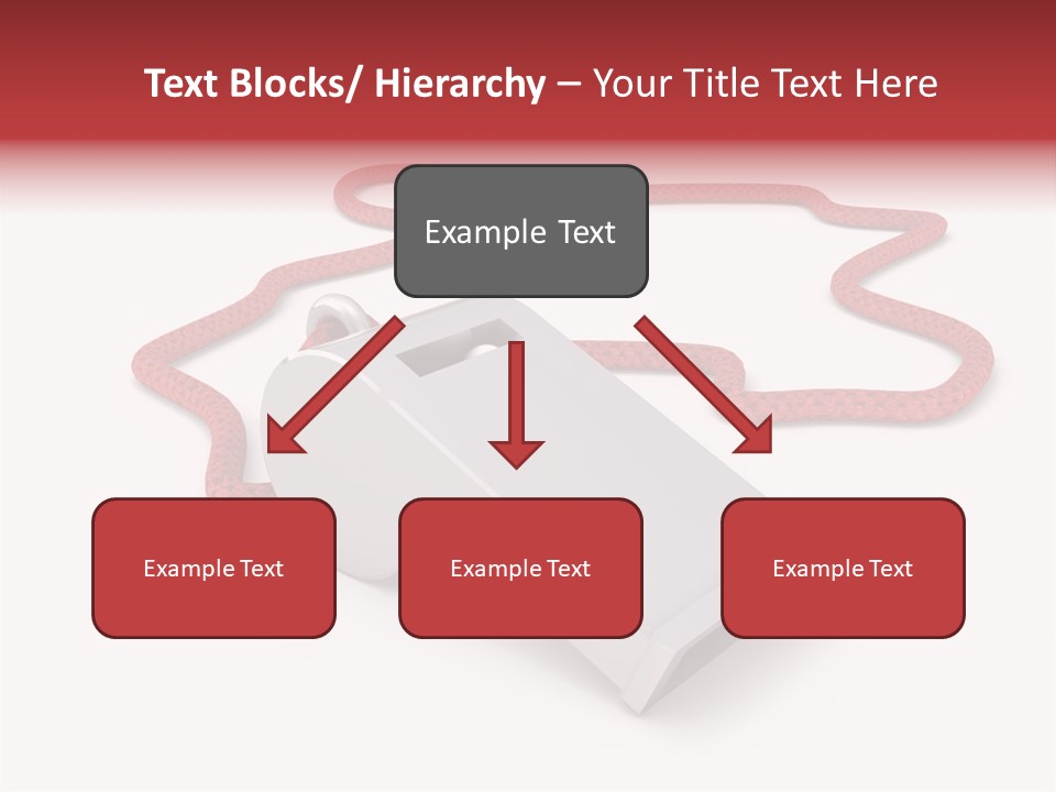 String Closeup Judge PowerPoint Template