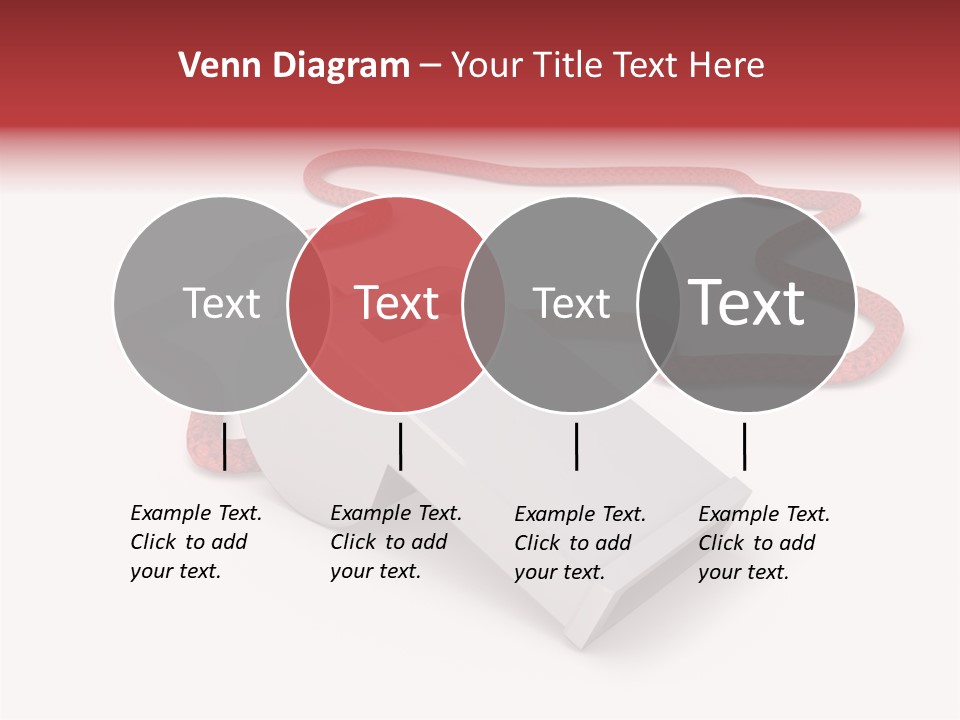 String Closeup Judge PowerPoint Template