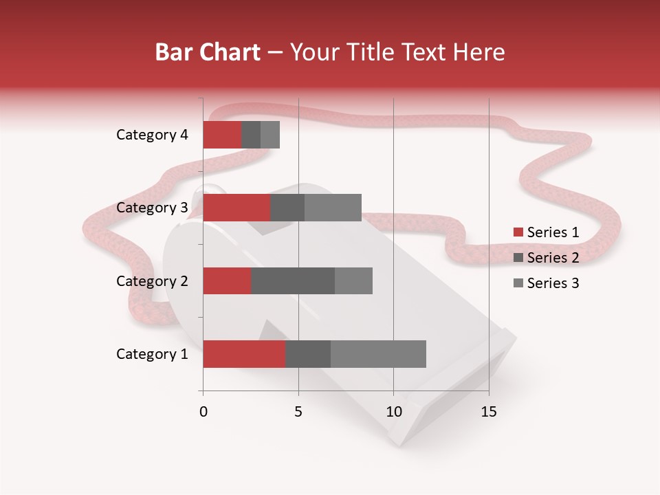 String Closeup Judge PowerPoint Template