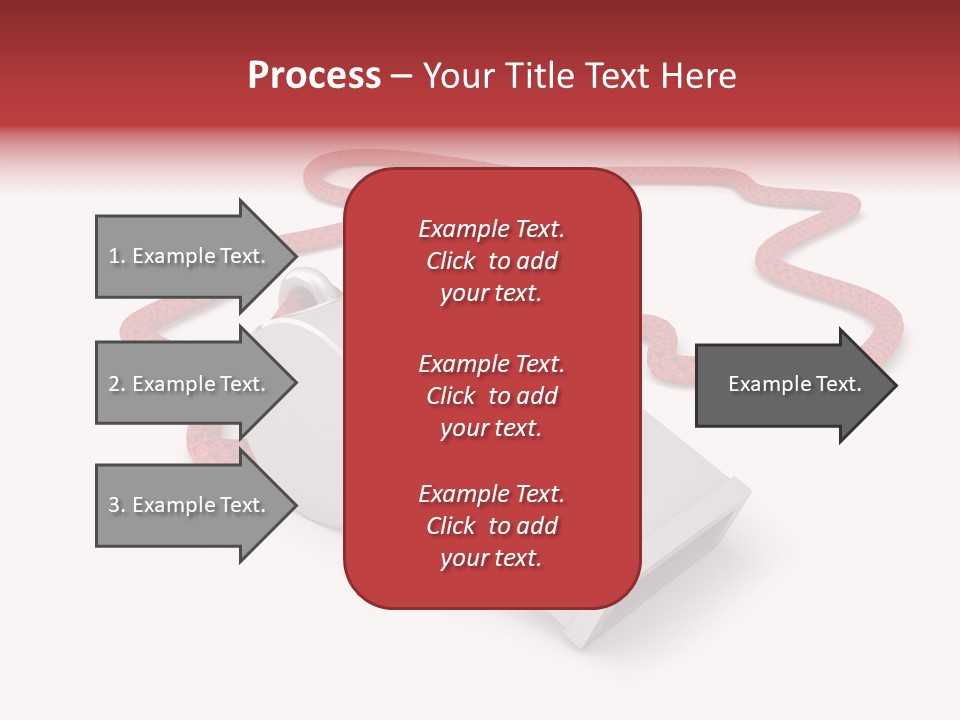 String Closeup Judge PowerPoint Template