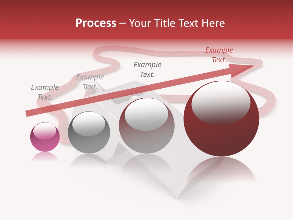 String Closeup Judge PowerPoint Template