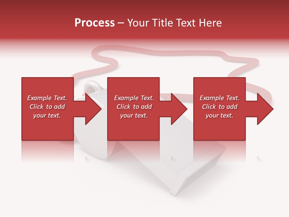 String Closeup Judge PowerPoint Template