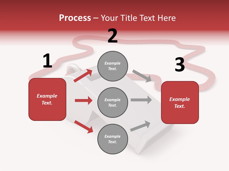 String Closeup Judge PowerPoint Template