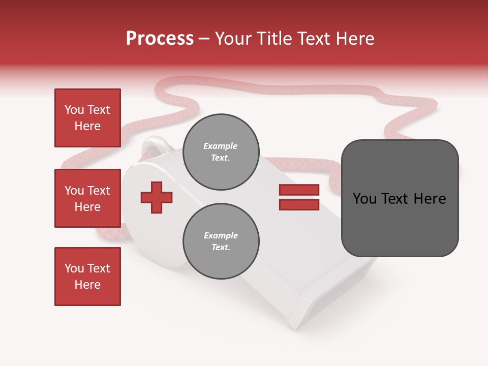String Closeup Judge PowerPoint Template