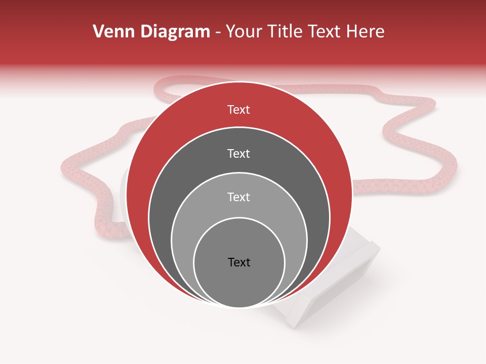 String Closeup Judge PowerPoint Template