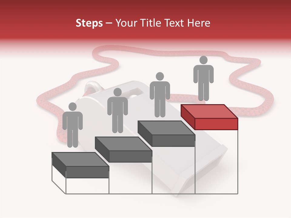 String Closeup Judge PowerPoint Template