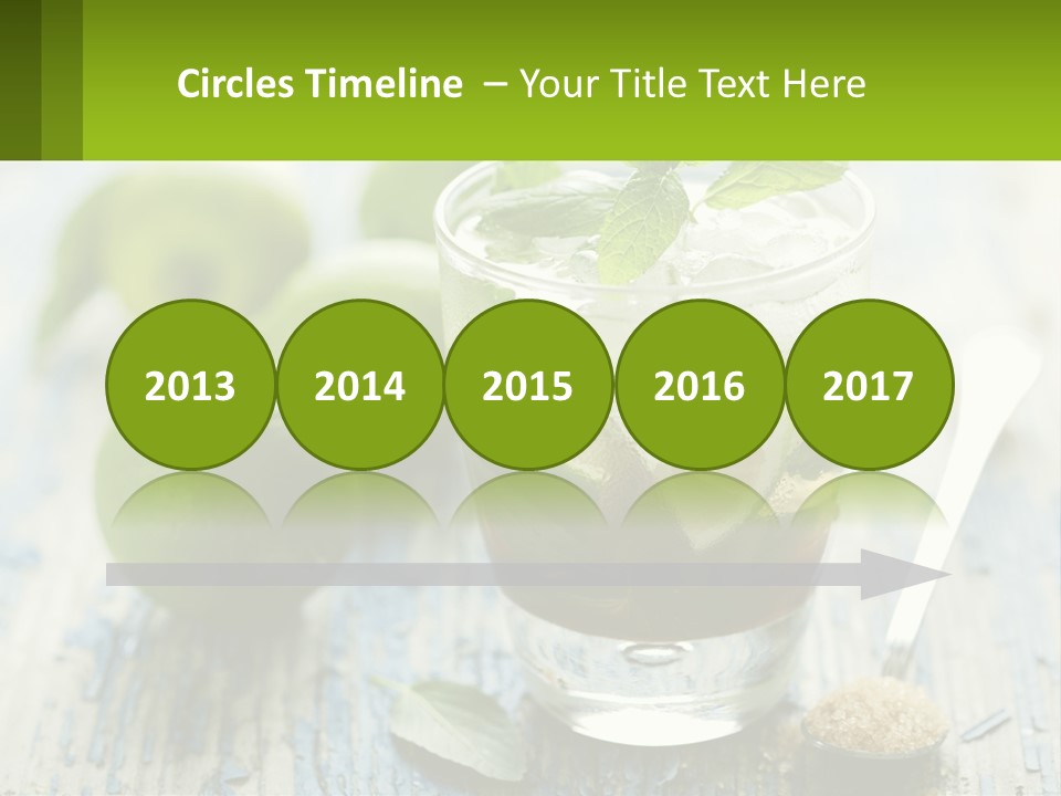 Alcoholic Horizontal Rum PowerPoint Template