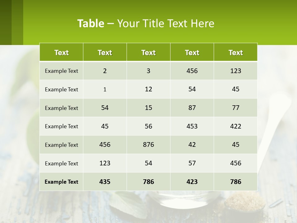 Alcoholic Horizontal Rum PowerPoint Template