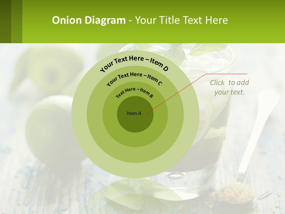 Alcoholic Horizontal Rum PowerPoint Template