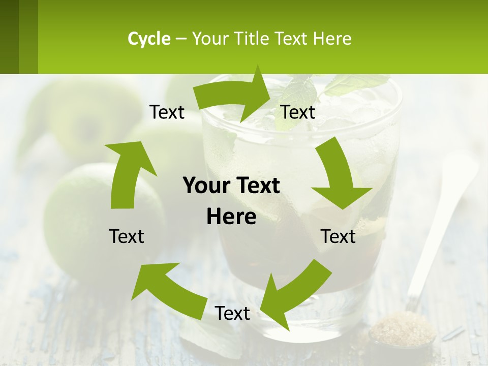 Alcoholic Horizontal Rum PowerPoint Template