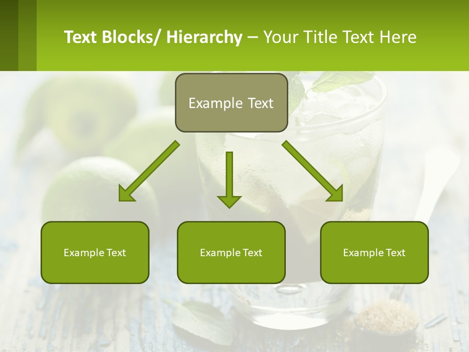 Alcoholic Horizontal Rum PowerPoint Template