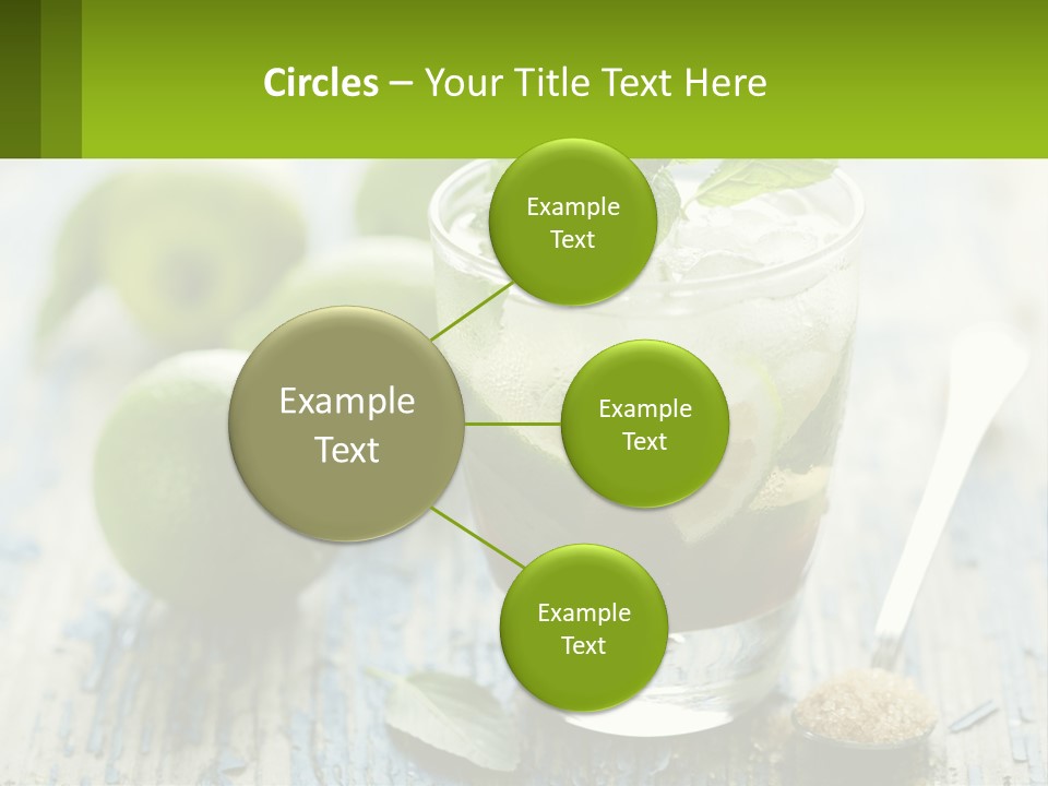 Alcoholic Horizontal Rum PowerPoint Template