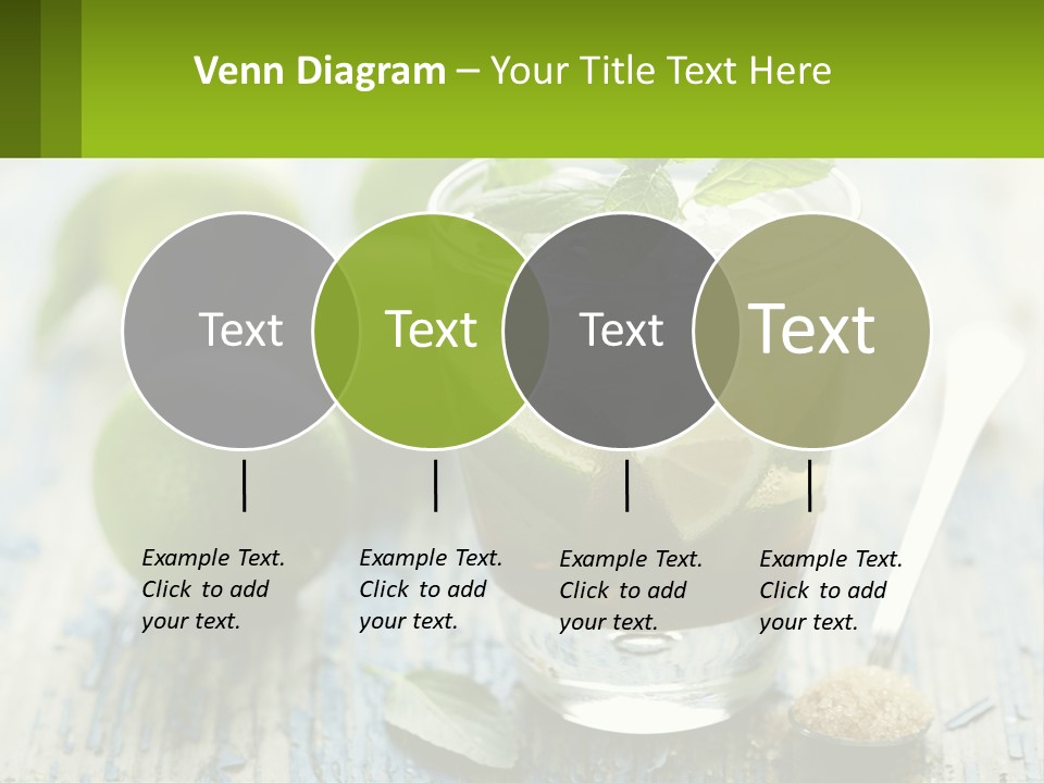 Alcoholic Horizontal Rum PowerPoint Template